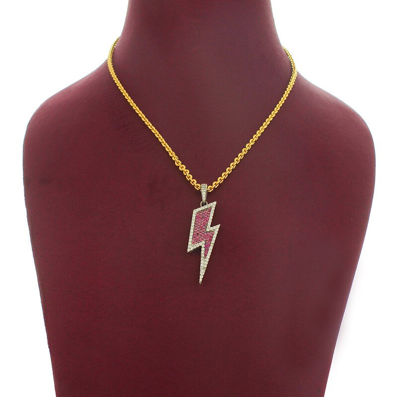 Thunder Strike Noir Pendant Set 189122